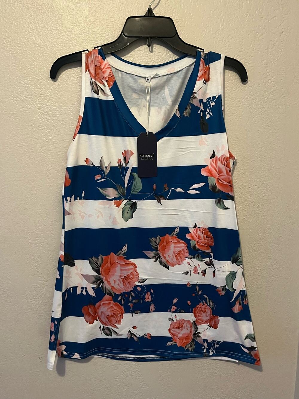 Sampeel Flower Tank Top size Medium